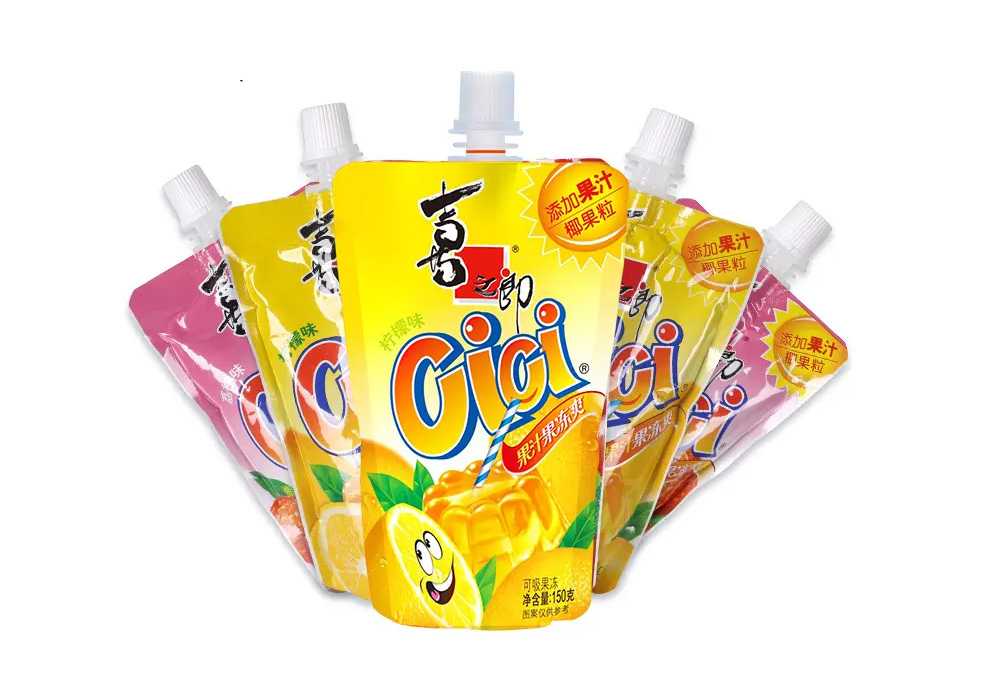 革新食品包装 —— 自动化吸吸果冻灌装旋盖机,开启便捷美味新体验!